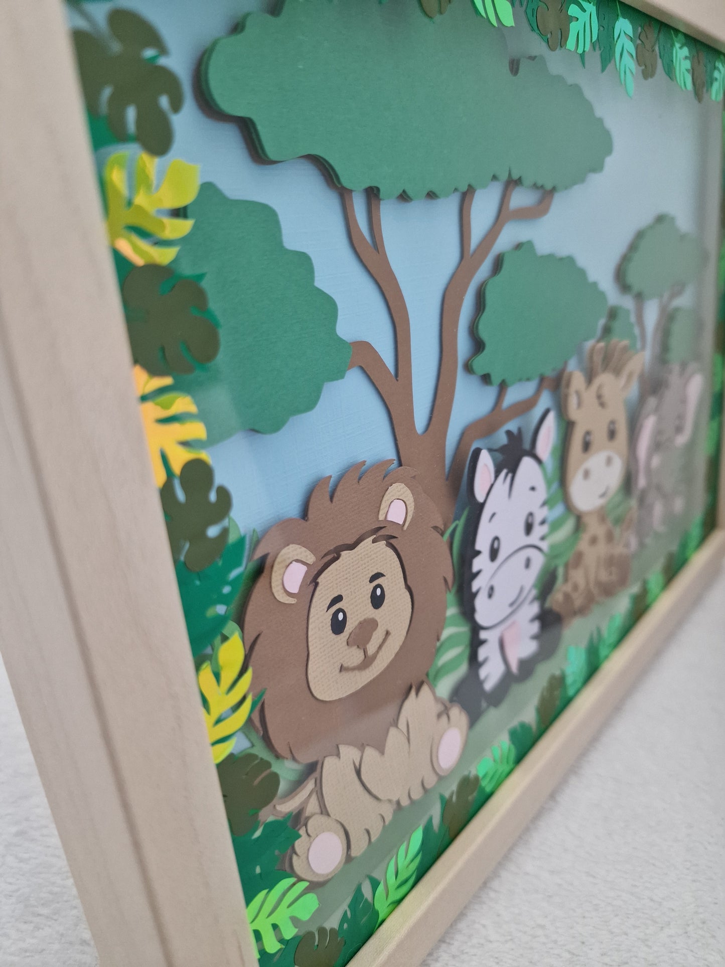 Cadre - Animaux de la savane