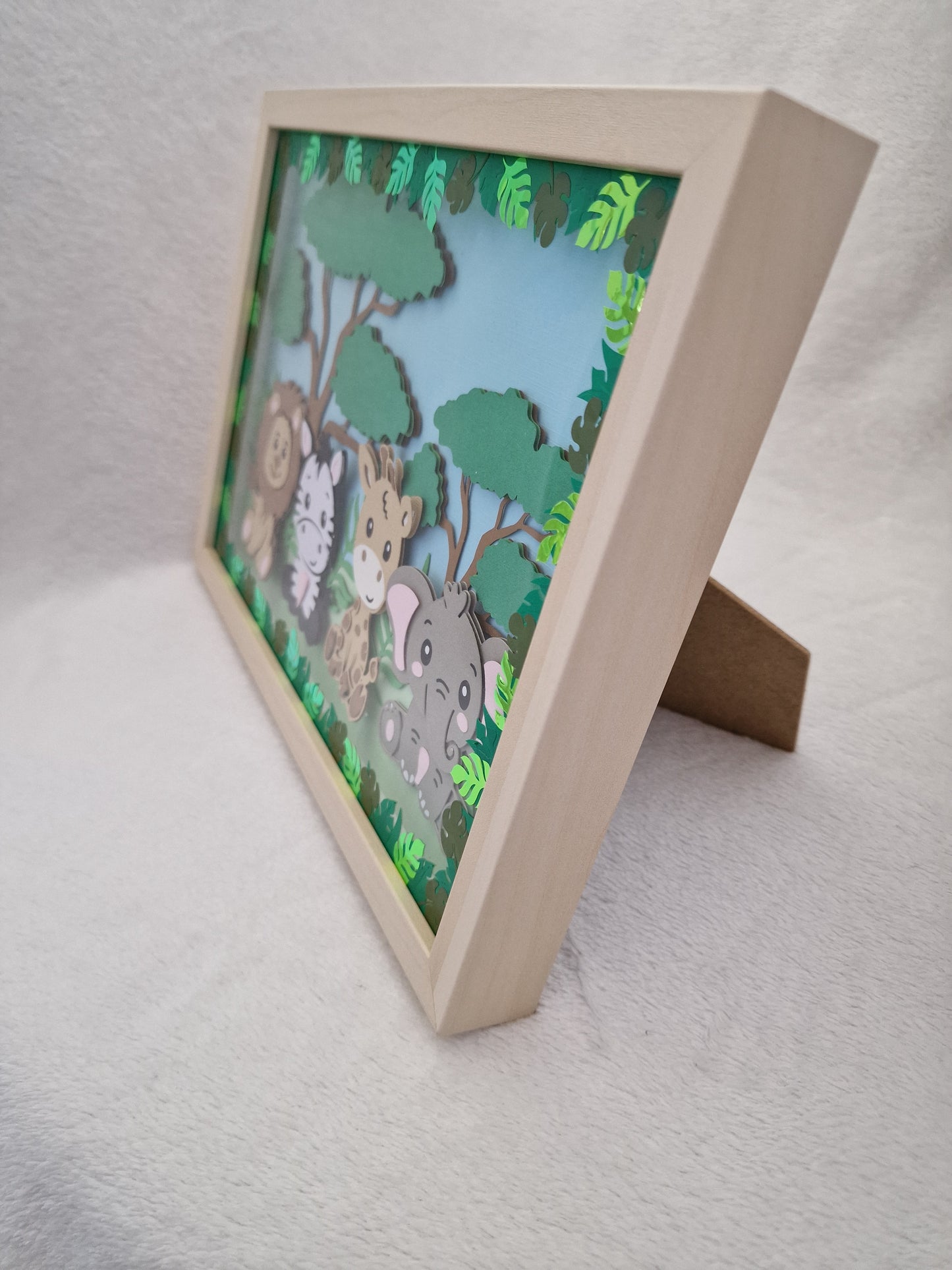 Cadre - Animaux de la savane