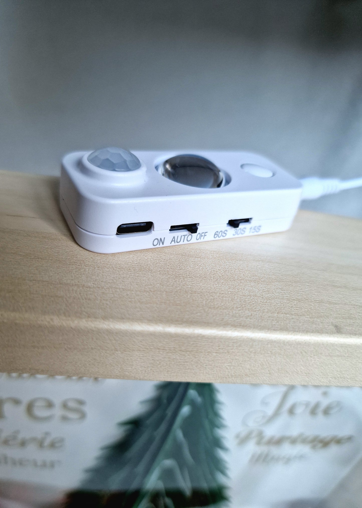 Cadre lumineux de Noël