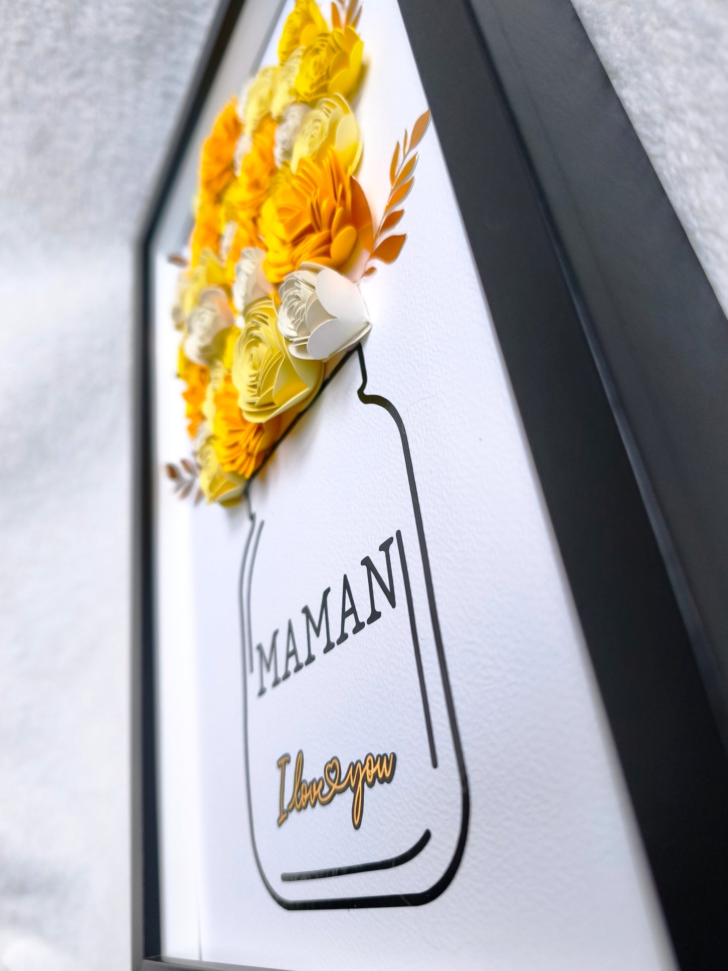 Cadre fleuri décoratif 🌼