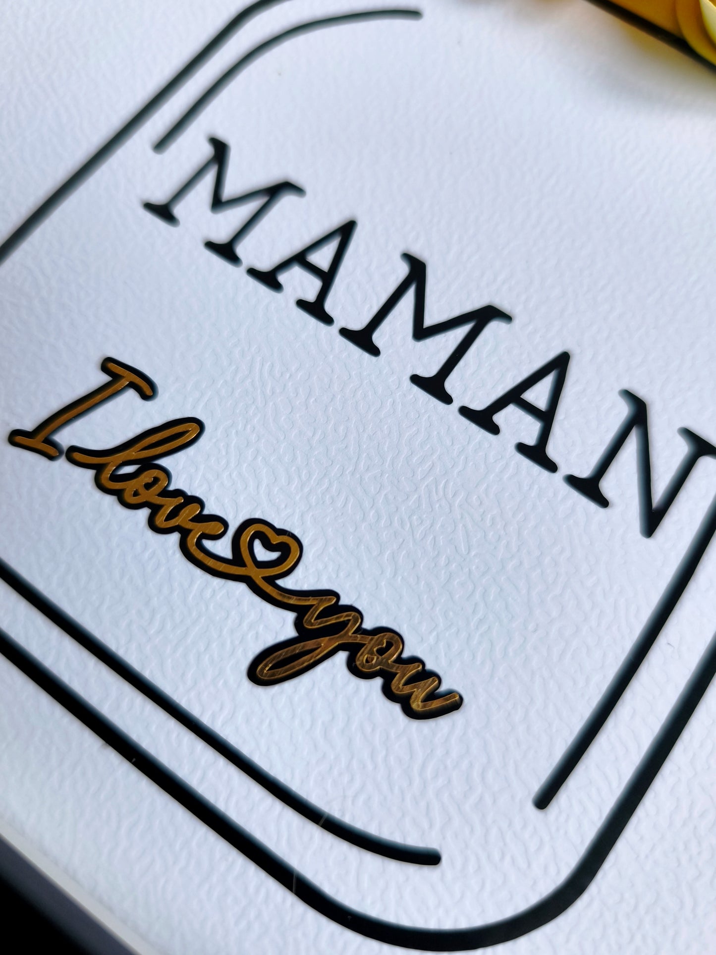 Cadre fleuri décoratif 🌼